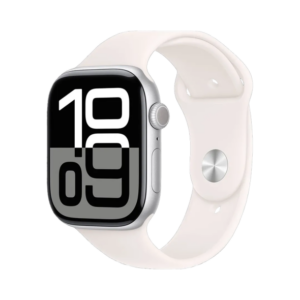 Apple Watch Series 10 GPS 42mm Rose Gold Alu. Case w. Light Blush Sport Band - S/M (MWWH3) — изображение 1