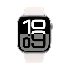Apple Watch Series 10 GPS 42mm Rose Gold Alu. Case w. Light Blush Sport Band - S/M (MWWH3) — изображение 2