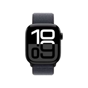 Apple Watch Series 10 GPS 46mm Jet Black Aluminum Case w. Ink Sport Loop (MWWR3) — изображение 2