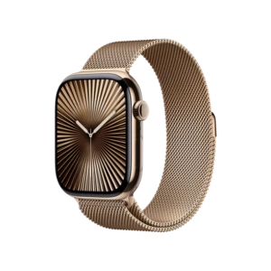 Apple Watch Series 10 GPS + Cellular 42mm Gold Titanium Case w. Gold Milanese Loop (MX083) [OPEN BOX] - Зображення 1
