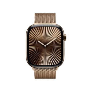 Apple Watch Series 10 GPS + Cellular 42mm Gold Titanium Case w. Gold Milanese Loop (MX083) [OPEN BOX] - Зображення 2