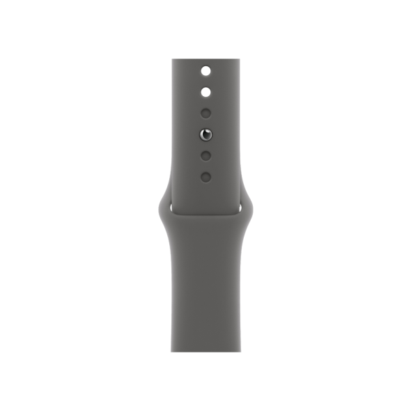 Apple Watch Series 10 GPS + Cellular 42mm Natural Titanium Case w. Stone Grey Sport Band — S/M (MWXD3) - ТвойGadget