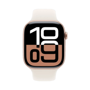 Apple Watch Series 10 GPS + Cellular 42mm Rose Gold Alu. Case w. Light Blush Sport Band - M/L (MWXA3) - Зображення 2