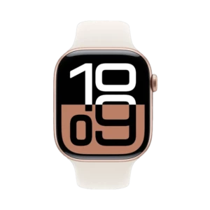 Apple Watch Series 10 GPS + Cellular 46mm Rose Gold Alu. Case w. Light Blush Sport Band - S/M (MWY63) - Зображення 2