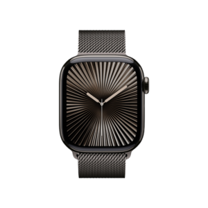 Apple Watch Series 10 GPS + Cellular 46mm Slate Titanium Case w. Slate Milanese Loop - M/L (MWYW3) — изображение 2