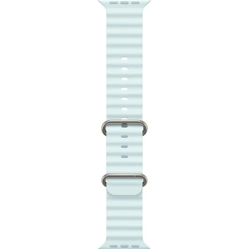 Apple Watch Ultra 2 GPS + Cellular 49mm Natural Titanium Case w. Ice Blue Ocean Band (MYT03+MXTF3) [NEW NO BOX] - ТвойGadget