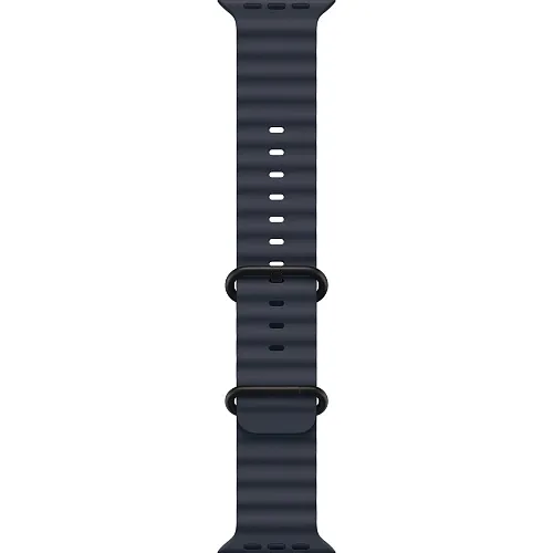 Apple Watch Ultra 2 GPS + Cellular 49mm Black Titanium Case w. Navy Ocean Band (MYTC3+MYPA3) [NEW NO BOX] - ТвойGadget