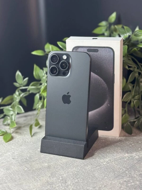 photo_5228999323285577554_y Apple iPhone 15 Pro Max 256GB Black Titanium (MU773) Б/В - ТвойGadget