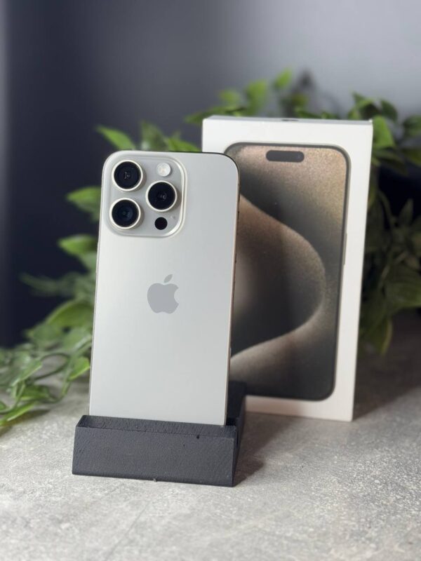 photo_5373293061741863432_y Apple iPhone 15 Pro 1TB Natural Titanium (MTVF3) Б/В - ТвойGadget
