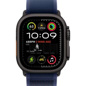 Apple Watch Ultra 2 GPS + Cellular 49mm Black Titan. Case w. Blue Trail Loop - S/M (MYTJ3+MYQ73) - Зображення 2