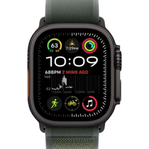 Apple Watch Ultra 2 GPS + Cellular 49mm Black Titan. Case w. Green Trail Loop - S/M (MYTJ3+MYQ33) - Зображення 2