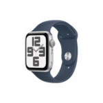 Apple Watch SE 2 GPS 44mm Silver Aluminium Case with Winter Blue Sport Loop (MREF3) - ТвойGadget