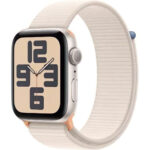 Apple Watch SE 2 GPS 44mm Silver Aluminium Case with Winter Blue Sport Loop (MREF3) - ТвойGadget