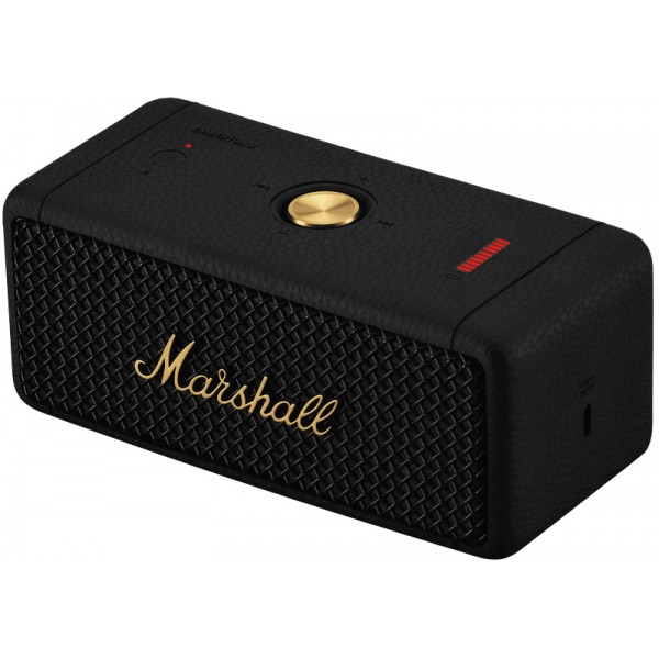 Портативна колонка Marshall Emberton II Black and Brass (1006234) - ТвойGadget