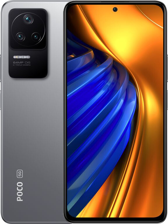 POCO F4 8:256GB Moonlight Silver1 Смартфон POCO F4 8/256GB Moonlight Silver - ТвойGadget