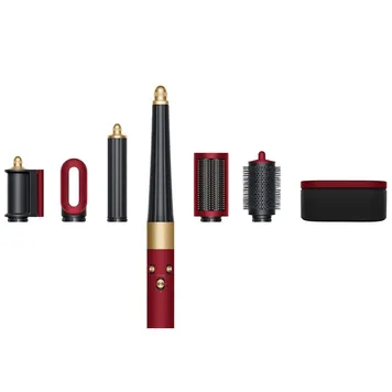 Мультистайлер Dyson Airwrap i.d. HS08 Multi-Styler and Dryer Straight to Wavy – Red Velvet/Gold (596926-01) - ТвойGadget
