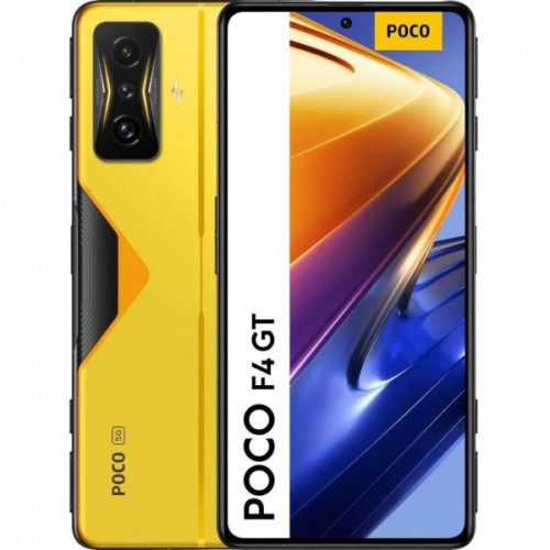 Xiaomi Poco F4 GT 8:128GB Cyber Yellow1 Смартфон POCO F4 GT 8/128GB Cyber Yellow - ТвойGadget