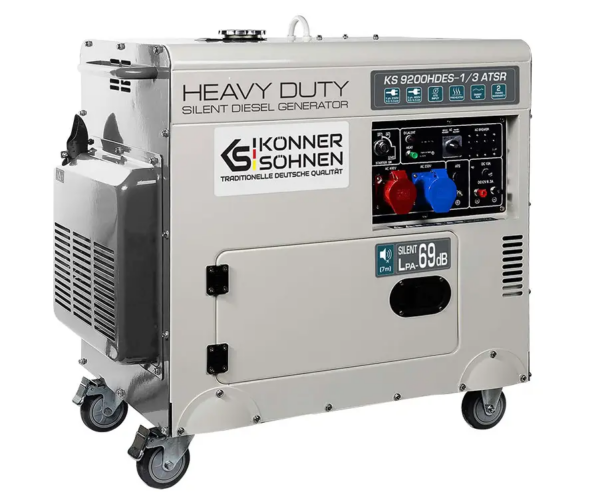 Дизельний генератор Konner&Sohnen KS 9200HDES-1/3 ATSR - ТвойGadget