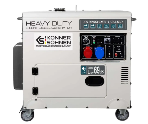 Дизельний генератор Konner&Sohnen KS 9200HDES-1/3 ATSR - ТвойGadget