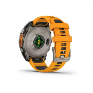 Спортивные часы Garmin Fenix 8 51mm AMOLED Sapphire Titanium w. Spark Orange/Graphite Silicone Band (010-02905-10/11/53) — изображение 4
