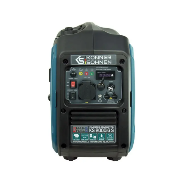 Інверторний комбінований генератор (газ-бензин) Konner&Sohnen KS 2000iG S - ТвойGadget