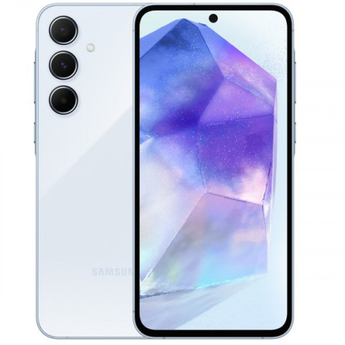 Смартфон Samsung Galaxy A55 5G 8/128GB Awesome Iceblue (SM-A556BLBA) [NEW OPEN BOX] - ТвойGadget