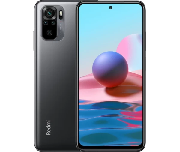 Xiaomi Redmi Note 10 4:128 Onyx Gray1 Смартфон Xiaomi Redmi Note 10 4/128GB Onyx Gray - ТвойGadget