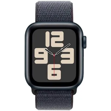 Apple Watch SE 2 GPS 40mm Midnight Aluminium Case w. Ink Sport Loop (MXEA3) - ТвойGadget