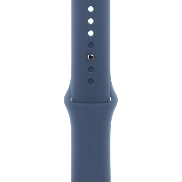 Apple Watch SE 2 GPS 40mm Silver Aluminium Case w. Denim Sport Band — S/M (MXEC3/MXFV3/MXGF3) - ТвойGadget