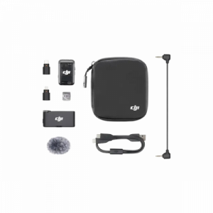 Передатчик радиосистемы DJI Mic 2 Transmitter Shadow Black (CP.RN.00000328.01) - ТвойGadget