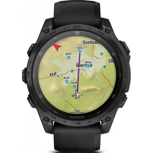 Смарт-часы Garmin tactix 8 — 51 mm AMOLED Includes Applied Ballistics Ultralight Solver (010-03406-00/01) - ТвойGadget