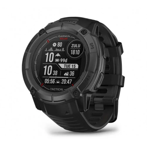 Garmin Instinct 2X Solar - Tactical Edition Black 1 Смарт-годинник Garmin Instinct 2X Solar – Tactical Edition Black (010-02805-13/03/74) - ТвойGadget