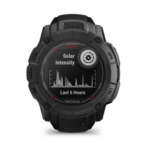 Смарт-годинник Garmin Instinct 2X Solar – Tactical Edition Black (010-02805-13/03/74) - ТвойGadget