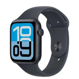 Apple Watch SE 3 GPS + Cellular 44mm Midnight Alu. Case w. Midnight S. Band — M/L (MEPJ4) - ТвойGadget
