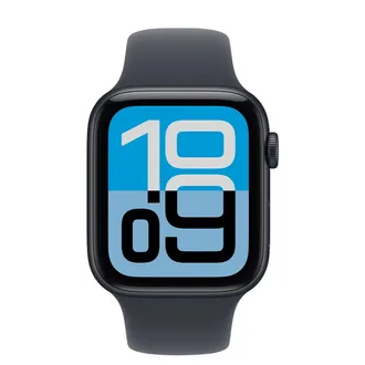Apple Watch SE 3 GPS + Cellular 44mm Midnight Alu. Case w. Midnight S. Band — M/L (MEPJ4) - ТвойGadget