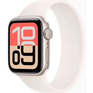 Apple Watch SE 3 GPS 40mm Starlight Alu. Case w. Starlight S. Band - M/L (MEH54)