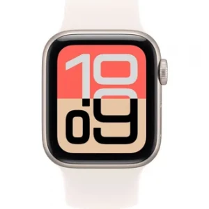 Apple Watch SE 3 GPS 40mm Starlight Alu. Case w. Starlight S. Band — M/L (MEH54) - ТвойGadget