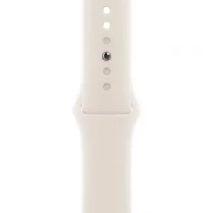Apple Watch SE 3 GPS 44mm Starlight Alu. Case w. Starlight S. Band - S/M (MEHG4) — изображение 3