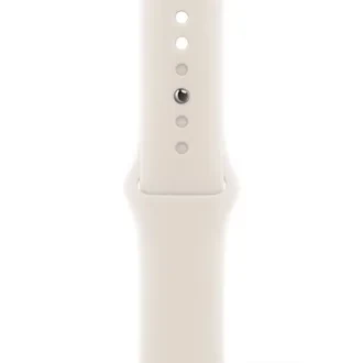 Apple Watch SE 3 GPS 44mm Starlight Alu. Case w. Starlight S. Band — S/M (MEHG4) - ТвойGadget