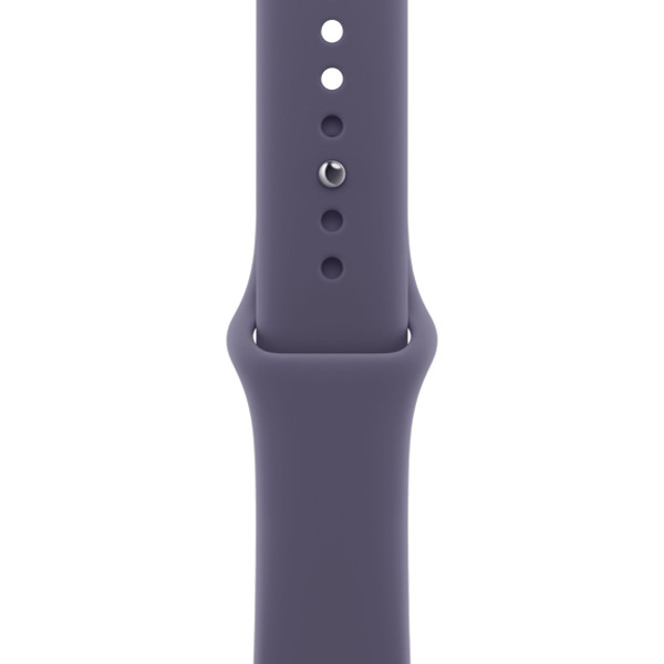 Apple Watch Series 11 GPS 46mm Silver Alu. Case w. Purple Fog S. Band – S/M (MEV94) - ТвойGadget