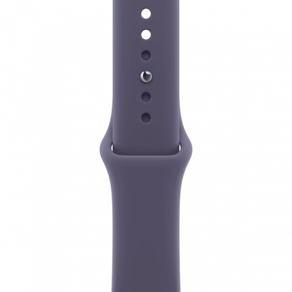 Apple Watch Series 11 GPS + Cellular 42mm Silver Alu. Case w. Purple Fog S. Band — S/M (MF8H4) - ТвойGadget