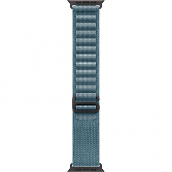 Apple Watch Ultra 3 GPS + Cellular 49mm Black Tit. Case w. Light Blue Alpine Loop — Large (MF254+MG9M4) - ТвойGadget