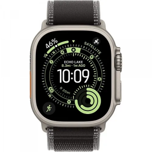 Apple Watch Ultra 3 GPS + Cellular 49mm Natural Tit. Case w. Black/Charcoal Trail Loop - M/L (MF1V4+MFT94) - Зображення 2