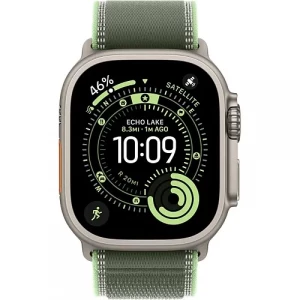 Apple Watch Ultra 3 GPS + Cellular 49mm Natural Tit. Case w. Green/Neon Trail Loop - M/L (MF1V4+MFT54) - Зображення 2