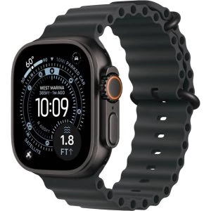 Apple Watch Ultra 3 GPS + Cellular 49mm Black Tit. Case w. Black Ocean Band (MF0J4) — изображение 1