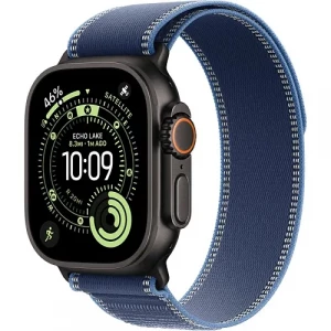 Apple Watch Ultra 3 GPS + Cellular 49mm Black Tit. Case w. Blue/Bright Blue Trail Loop - M/L (MF254+MG9R4) - Зображення 1