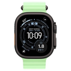 Apple Watch Ultra 3 GPS + Cellular 49mm Black Tit. Case w. Neon Green O. Band (MF254+MGCL4) - Зображення 2