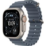 Apple Watch Ultra 3 GPS + Cellular 49mm Natural Tit. Case w. Light Blue Alpine Loop — Large (MEWP4) - ТвойGadget