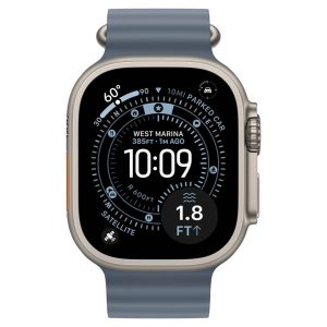 Apple Watch Ultra 3 GPS + Cellular 49mm Natural Tit. Case w. Anchor Blue Ocean Band (MEWH4) - Зображення 2