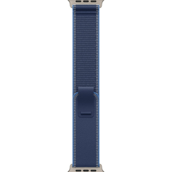 Apple Watch Ultra 3 GPS + Cellular 49mm Natural Tit. Case w. Blue/Bright Blue Trail Loop – S/M (MEWR4) - ТвойGadget